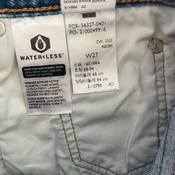 Levi’s 501 Denim Cut-Off Shorts Button Fly Cotton - Size 27 - Picture 5 of 5